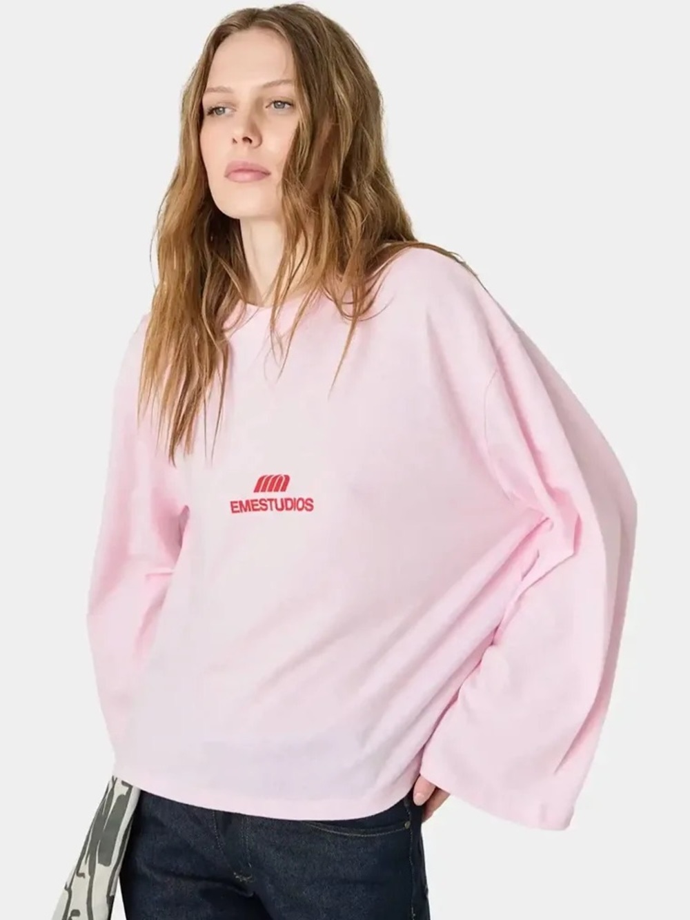 EME Studios Cotten Lollipop Long Sleeve pink XS